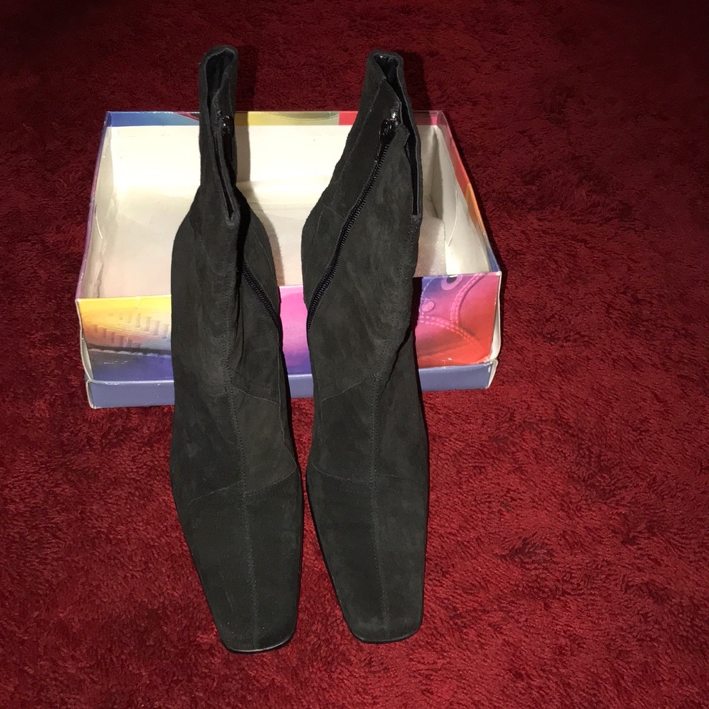 Black booties